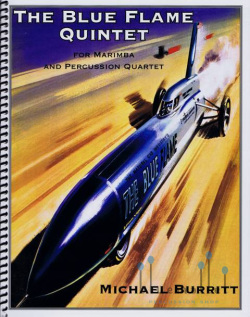 Burritt , Michael - The Blue Flame Quintet (スコア・パート譜セット)