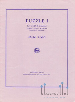 Cals , Michel - Puzzle 1 (スコアのみ)