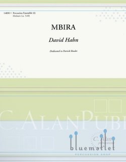 Hahn , David - Mbira (スコア・パート譜セット)