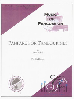 Alfieri , John - Fanfare for Tambourines (スコア・パート譜セット)