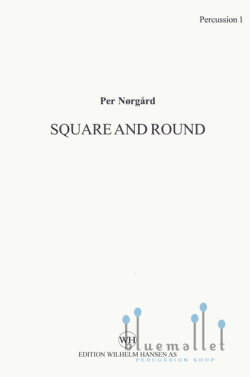 Norgard , Per - Square and Round Two Dances for Percussion Sextet (パート譜のみ)