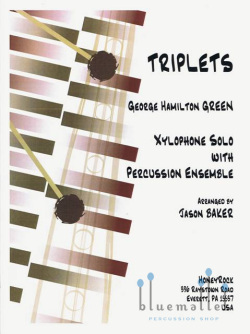 Green , George Hamilton - Triplets (スコア・パート譜セット)