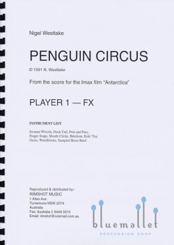 Westlake , Nigel - Penguin Circus (パート譜のみ)