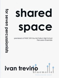 Trevino , Ivan - Shared Space for Seven Percussionists (スコア・パート譜セット)