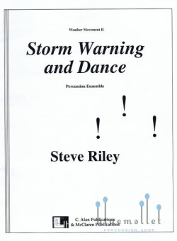Riley , Steve - Storm Warning and Dance (スコア・パート譜セット)