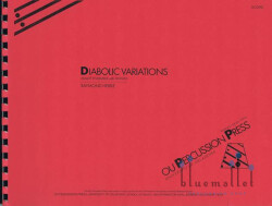Helble , Raymond - Diabolic Variations Mallet Ensemble with Timpani (スコア・パート譜セット)
