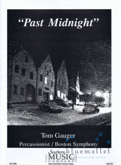 Gauger , Tom - Past Midnight for 10 Percussion (スコア・パート譜セット)