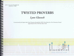 Glassock , Lynn - Twisted Proverbs (スコア・パート譜セット)