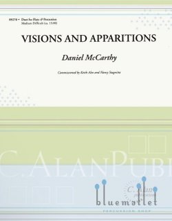 McCarthy , Daniel - Visions and Apparitions (スコア2冊セット)