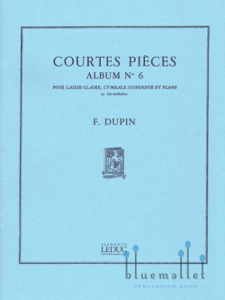 Dupin , Francois - Courtes Pieces Album No.6 (スコア・パート譜セット)