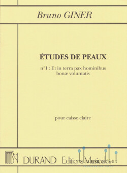 Giner , Bruno - Etudes de Peaux No.1