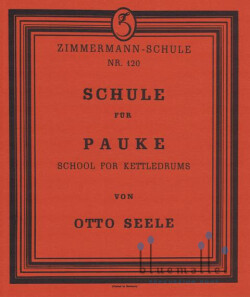 Seele , Otto - Schule fur Pauke