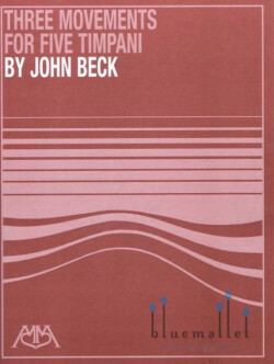 Beck , John - Three Movements for Five Timpani