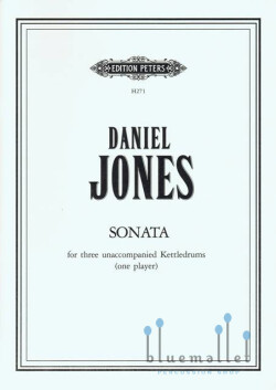 Daniel , Jones - Sonata for 3 unaccompanied Kettledrums