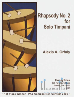 A. Orfaly , Alexis - Rhapsody No.2 for Solo Timpani