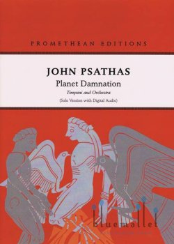 ティンパニソロ　ジョン・ササス　PlanetDamnation Psathas , John - Planet Damnation Timpani and Orchestra bluemallet