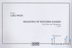 Lieuwen , Peter - Shadows of Winters Passed  Alto Flute and Vibraphone (スコア2冊セット)