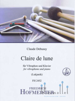 Debussy , Claude - Claire de Lune (arr. Rafael Lukjanik)(スコア・パート譜セット)