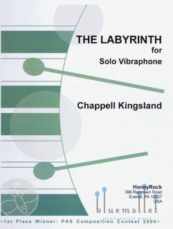 Kingsland ,  Chappell - The Labyrinth for Solo Vibraphone