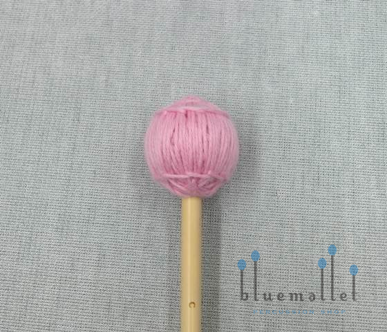 Sato Mallet Medium Hard -C-毛糸巻 ST-KMHC (ラタン柄)