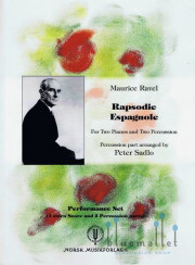 Ravel , Maurice - Rapsodie Espagnole (arr. Peter Sadlo) (パート譜のみ)