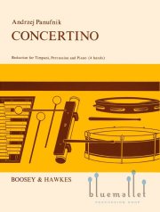 Panufnik , Andrzej - Concertino for Timpani, Percussion and Strings (スコア・パート譜セット)