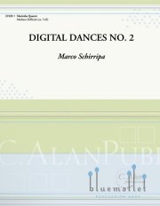 Schirripa , Marco - Digital Dances No.2 (スコア・パート譜セット)