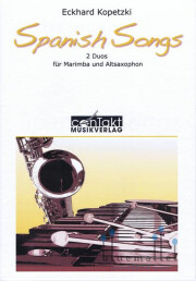 Kopetzki , Eckhard - Spanish Songs 2 Duos (スコア・パート譜セット)