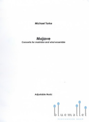 Torke , Michael - Mojave Concerto for Marimba and Wind Ensemble (吹奏楽伴奏版 / スコアのみ)