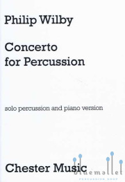Wilby , Philip - Concerto for Percussion Piano Version (ピアノ伴奏版 / スコア・パート譜セット)