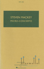 Mackey , Steven - Micro-Concerto for Percussionist and Mixed Quintet (スコアのみ)