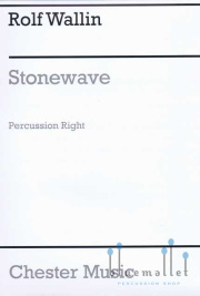Wallin , Rolf - Stonewave for 3 Percussionists (アンサンブル版 / パート譜のみ) (特価品)