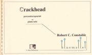 Constable , Robert C - Crackhead Percussion Quartet with Piano Solo (スコア・パート譜セット) (特価品)