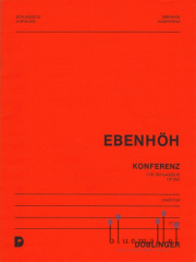 Ebenhoh , Horst - Konferenz fur Schlagzeug op.58/2 (スコアのみ) (特価品)