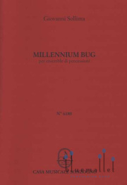 Sollima , Giovanni - Millennium Bug for Percussion Quartet (スコア・パート譜セット)