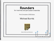 Burritt , Michael - Rounders for Marimba and Percussion Ensemble (スコア・パート譜セット)
