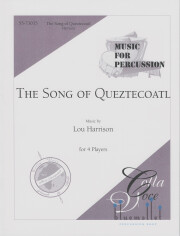 Harrison , Lou - The Song of Queztecoatl (スコア・パート譜セット)