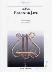Firth , Vic - Encore in Jazz for Percussion Septet (スコア・パート譜セット)