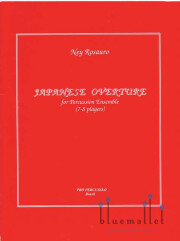 Rosauro , Ney - Japanese Overture for Percussion Ensemble (スコア・パート譜セット)