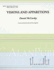 McCarthy , Daniel - Visions and Apparitions (スコア2冊セット)