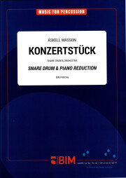 Masson , Askell - Konzertstuck for Snare Drum & Orchestra (ピアノ伴奏版 / スコア・パート譜セット)