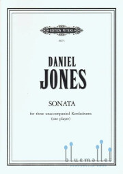 Daniel , Jones - Sonata for 3 unaccompanied Kettledrums