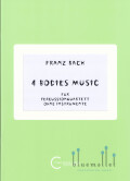 Bach , Franz - 4 Bodies Music (スコア・パート譜セット)
