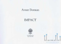Dorman , Avner - Impact (スコア2冊・チェロパート譜セット)
