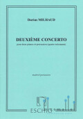 Milhaud , Darius - Deuxieme Concerto pour deux pianos et percussion (打楽器パート譜のみ)