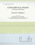 Gillingham , David R. - Concerto for Piano & Percussion Orchestra (スコア・パート譜セット)