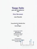 Piazzolla , Astor - Tango Suite Movement 1 para Duo de Guitarras (スコア・パート譜セット)