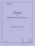 Briggs , Thomas E. - Duet for Marimba & Vibraphone (スコアのみ2部セット)