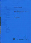 Leeuw , Ton de - Music for Marimbaphone, Vibraphone and Japanese Temple Bells for Two Percussionists