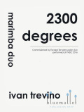 Trevino , Ivan - 2300 Degrees (スコア・パート譜セット)